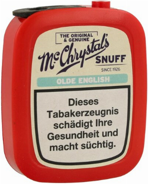Mc Chrystals Olde English Snuff 8g Dose