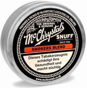 Mc Chrystals Smokers Blend Snuff 4,4g
