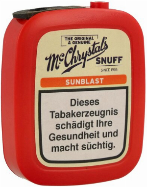 Mc Chrystals Sunblast Snuff 8g Dose