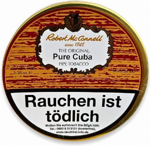 McConnell Pure Cuban Tobacco Pfeifentabak 50g Dose