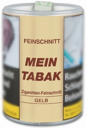 Mein Tabak Gelb 180g Dose Zigarettentabak