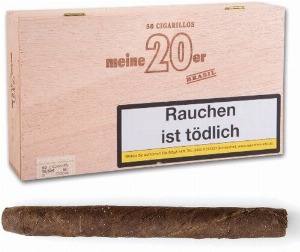 Meine 20er Brasil Zigarillos
