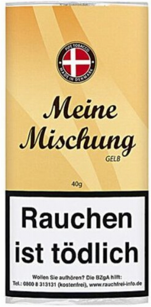 Meine Mischung Pfeifentabak Gelb 40g Päckchen