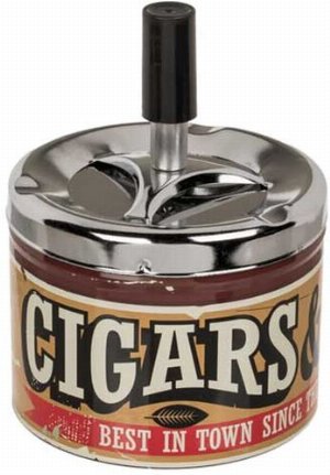 Metall Drehascher Cigars & Tobaccos