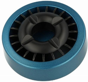 Metallascher mit Sterneinsatz Schwarz Blau