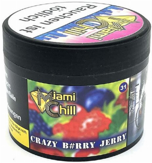 Miami Chill 31 Crazy Berry Jerry 200g Shisha Tabak