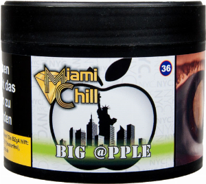 Miami Chill 36 Big Apple 200g Shisha Tabak