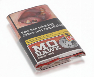 Mohawk Tabak Original Shag (ehemals Classic Red) 30g Päckchen Feinschnitt