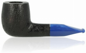 Molina Azzurro Sandblast Pfeife Billard