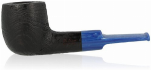 Molina Azzurro Sandblast Pfeife Billard Sattelmundstück