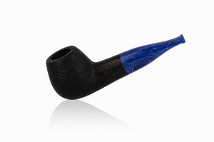 Molina Azzurro Sandblast Pfeife Brandy Fishtail