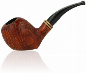 Molina Pfeife Caporale sandgestrahlt Freestyle Bent Standpfeife