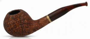 Molina Pfeife Striato Sandblast Brown Nr. 10