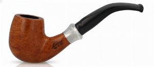 Molina Pfeife Tromba light hellbraun Classic Bent - B-Ware