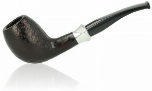 Molina Pfeife Tromba sandgestrahlt schwarz Belgique Half-Bent