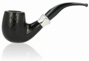 Molina Pfeife Tromba sandgestrahlt schwarz Classic Bent