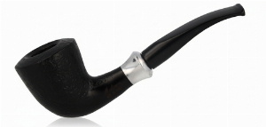 Molina Pfeife Tromba sandgestrahlt schwarz Dublin Half-Bent