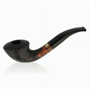 Molina Pfeife Zebrano Sandblast Black Nr.3
