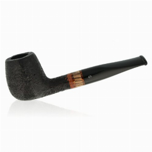 Molina Pfeife Zebrano Sandblast Black Nr.5