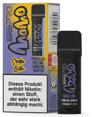 Momo Powered by Expod Pro Soda Lish Prefilled Pod 1x2ml 20mg