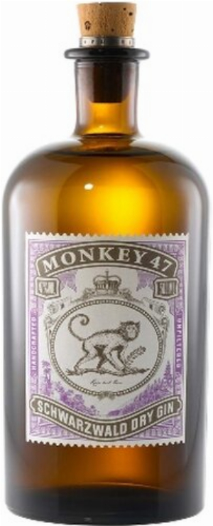 Monkey 47 Gin aus dem Schwarzwald 0,5L 47% Vol.