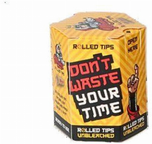 Monkey King Rolled Tips ungebleicht 100 Stück  7mm Filter