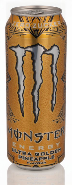 Monster Ultra Golden Pineapple Energy Drink Zero Zucker