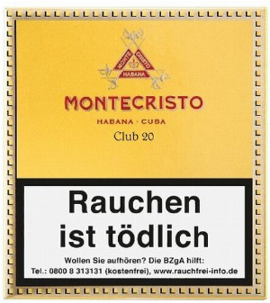 Montecristo Club Zigarillos 20 Stück