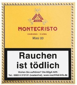 Montecristo Mini Zigarillos 20 Stück