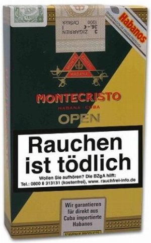 Montecristo Open Master A/T 3er Pack