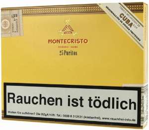 Montecristo Puritos Zigarillos 25 Stk