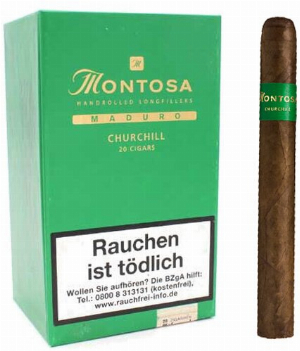 Montosa Maduro Churchill 20 Stück