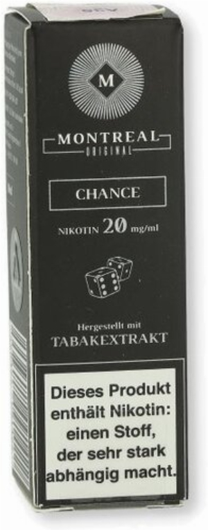 Montreal Original Nikotinsalz Liquid Chance 20mg/ml