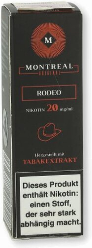 Montreal Original Nikotinsalz Liquid Rodeo 20mg/ml