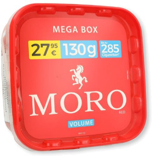 Moro Rot Volumentabak 130g Eimer