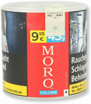 Moro Rot Volumentabak 43g Dose