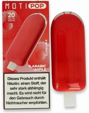 Moti Pop Arabic Apple Einweg E-Shisha 20mg