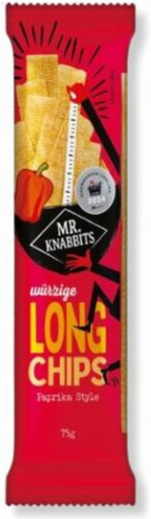 Mr. Knabbits Long Chips Paprika 75g