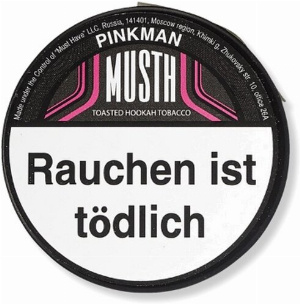 Must H PINKMAN Wasserpfeifentabak 25g