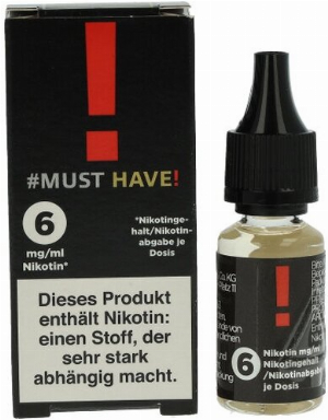 MUST HAVE ! Liquid 10 ml 6mg