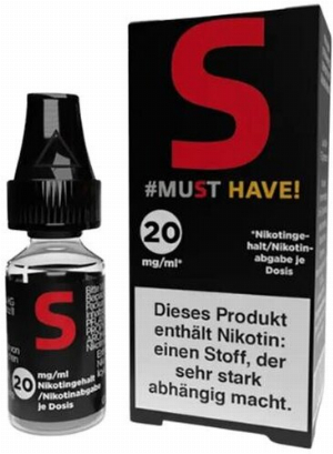 Must Have S Nikotinsalzliquid 10ml 20mg