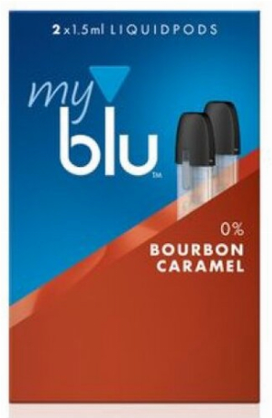 myblu Pods Bourbon Caramel 0mg 2er Pack