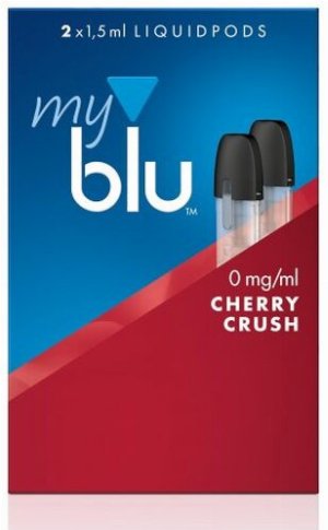 myblu Pods Cherry Crush 0 mg 2er Pack