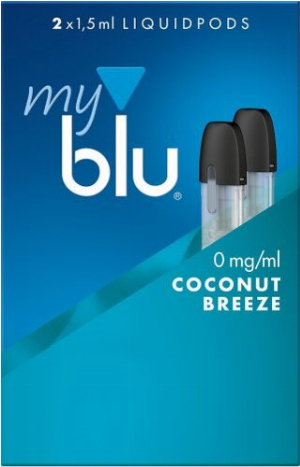 myblu Pods Coconut Breeze 0 mg 2er Pack