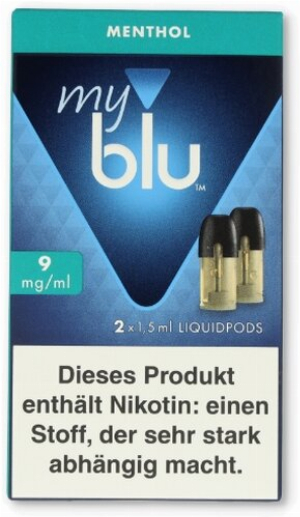 myblu Pods Menthol 9 mg 2er Pack