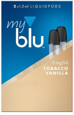 myblu Pods Tobacco Vanilla 0 mg 2er Pack