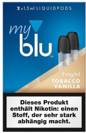 myblu Pods Tobacco Vanilla 9 mg 2er Pack