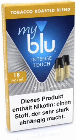 myblu Pods Intense Touch Roasted Tobacco 18mg