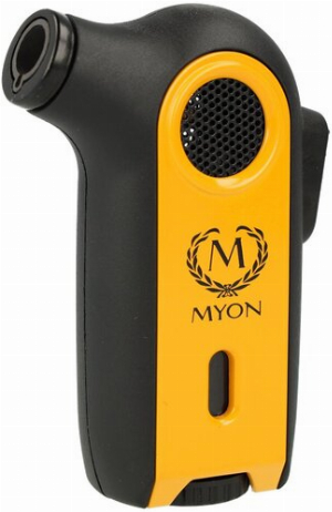 Myon Jetflame Feuerzeug Gelb/Grau