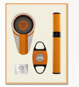 Myon Set - Aschenbecher/Cutter/ Tube Racing Edition Gelb